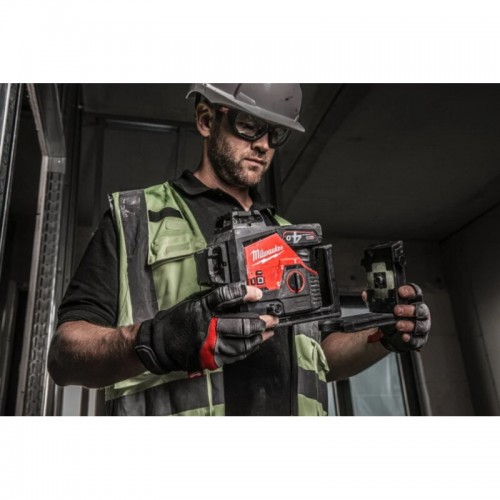 Нивелир лазерный аккумуляторный 3D MILWAUKEE M12 3PL-0C (360˚, зелёный луч)