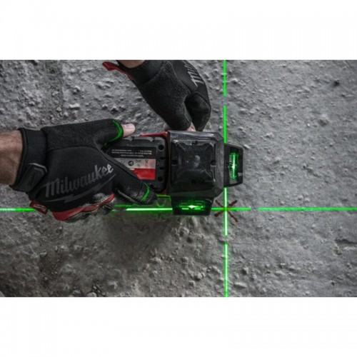 Нивелир лазерный аккумуляторный 3D MILWAUKEE M12 3PL-0C (360˚, зелёный луч)