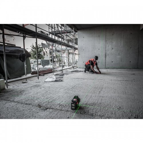 Нивелир лазерный аккумуляторный 3D MILWAUKEE M12 3PL-0C (360˚, зелёный луч)