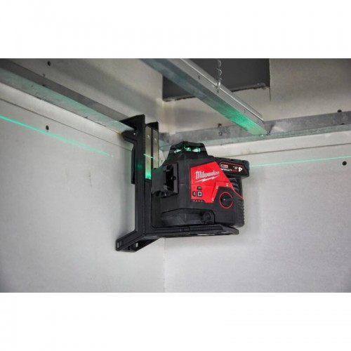 Нивелир лазерный аккумуляторный 3D MILWAUKEE M12 3PL-0C (360˚, зелёный луч)