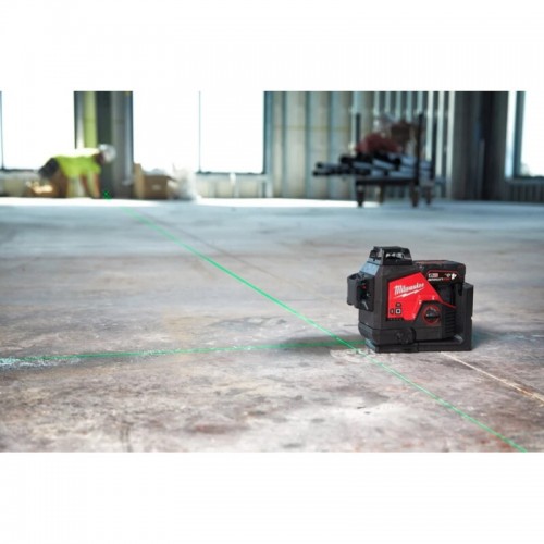 Нивелир лазерный аккумуляторный 3D MILWAUKEE M12 3PL-0C (360˚, зелёный луч)