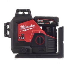 Нивелир лазерный аккумуляторный 3D MILWAUKEE M12 3PL-401C (360˚, зелёный луч) (ЗУ+1Х4Ач+кейс)