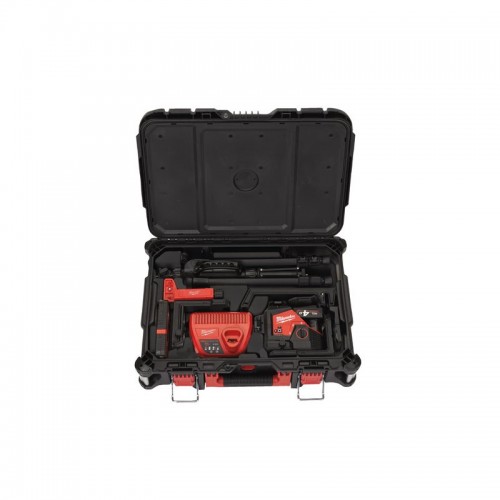 Нивелир лазерный аккумуляторный 3D MILWAUKEE M12 3PL-401C (360˚, зелёный луч) (ЗУ+1Х4Ач+кейс)