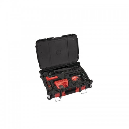 Нивелир лазерный аккумуляторный 3D MILWAUKEE M12 3PL-401C (360˚, зелёный луч) (ЗУ+1Х4Ач+кейс)