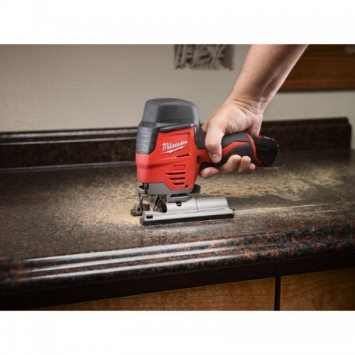 Пила лобзиковая аккумуляторная MILWAUKEE M12 JS-402B (ЗУ+2акк.Х4Ач+сумка)