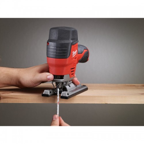 Пила лобзиковая аккумуляторная MILWAUKEE M12 JS-402B (ЗУ+2акк.Х4Ач+сумка)