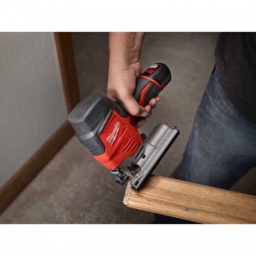 Пила лобзиковая аккумуляторная MILWAUKEE M12 JS-402B (ЗУ+2акк.Х4Ач+сумка)