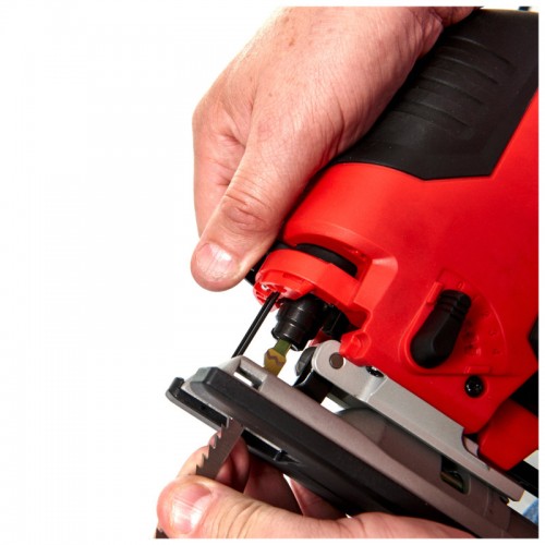 Пила лобзиковая аккумуляторная MILWAUKEE M18 BJS-402C (ЗУ+2акк.Х4Ач+кейс)