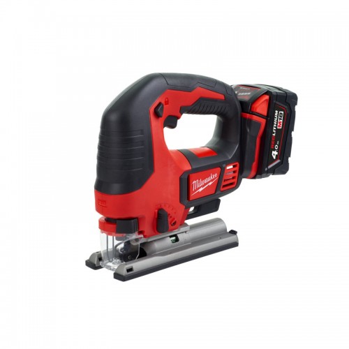 Пила лобзиковая аккумуляторная MILWAUKEE M18 BJS-402C (ЗУ+2акк.Х4Ач+кейс)