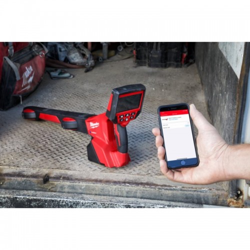 Локатор аккумуляторный MILWAUKEE M12 PL-0C (каркас+кейс)