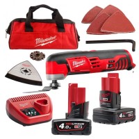 Инструмент многофункциональный аккумуляторный MILWAUKEE M12 MT-402B (ЗУ+2ак.Х4Ач+сумка)