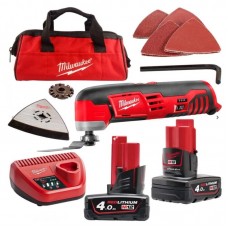 Инструмент многофункциональный аккумуляторный MILWAUKEE M12 MT-402B (ЗУ+2ак.Х4Ач+сумка)