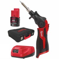 Паяльник акумуляторний MILWAUKEE M12 SI-201C (ЗУ+1акк.Х2Ач+кейс)