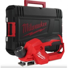 Рубанок аккумуляторный бесщёточный MILWAUKEE M12 BLP-0X (каркас+HDкейс)