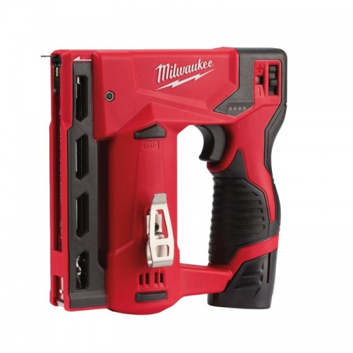 Степлер скобозабивной аккумуляторный MILWAUKEE M12 BST-0 (каркас)