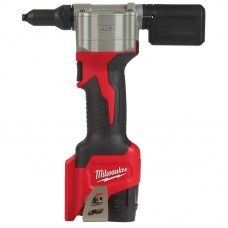 Заклепочник аккумуляторный MILWAUKEE M12 BPRT-201X Ø закл. 2,4-4,8мм (ЗУ+1акХ2ач+HDкейс)