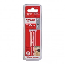 Коронка алмазная Diamond Plus MILWAUKEE, Ø12мм (1/4 Hex)