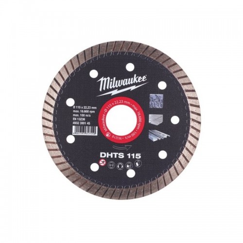 Диск алмазный MILWAUKEE DHTS 125, Ø125мм, (керамогранит, плитка)
