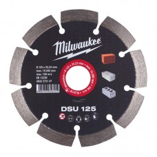Диск алмазный MILWAUKEE DSU 125, Ø125мм (для штроборезов)