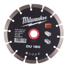 Диск алмазный MILWAUKEE DU 180, Ø180мм (кирпич, бетон)