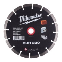 Диск алмазный MILWAUKEE DUH 230, Ø230мм (железобетон, кирпич)