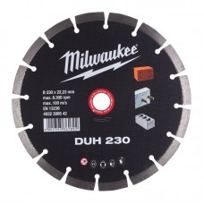 Диск алмазный MILWAUKEE DUH 230, Ø230мм (железобетон, кирпич)