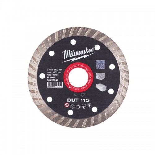 Диск алмазный MILWAUKEE DUT 180, Ø180мм (керамическая плитка/чистый рез)