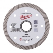 Диск алмазный Speedcross MILWAUKEE DHTi 115, Ø115мм (керамическая плитка/чистый рез)