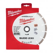 Диск алмазный Speedcross MILWAUKEE SUDD 230, Ø230мм  (железобетон, кирпич)