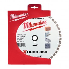 Диск алмазный Speedcross MILWAUKEE XHUDD 350, Ø350мм (железобетон, гранит)