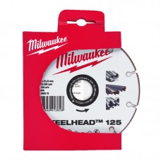 Диск алмазный Speedcross STEELHEAD™ 125 MILWAUKEE, Ø125мм, (металл, нержавейка)
