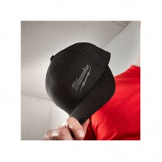 Бейсболка BCS BL LXL MILWAUKEE, черная, размер L/XL