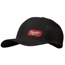 Бейсболка Snapback MILWAUKEE, черная, ONE-SIZE