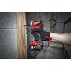 Шуруповерт ударный аккумуляторный бесщёточный MILWAUKEE (180 Нм) M18 BLID2-0X (каркас, HDкейс)