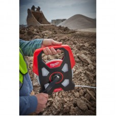 Рулетка геодезическая LTO MILWAUKEE, 100м/330фт