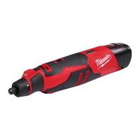 Машина прямошліфувальна акумуляторна безщіткова MILWAUKEE M12 BLROT-0 (каркас)