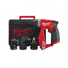 Дрель-шуруповерт аккумуляторный бесщеточная MILWAUKEE M12 FDDXKIT-0X, 34Нм (каркас+4 насадки)