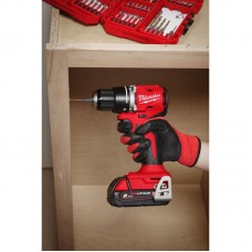 Дриль-шуруповерт акумуляторна безщіткова MILWAUKEE M18 BLDDRC-202С (60Нм) (ЗУ+2акк.Х2Ач+кейс)