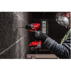 Дриль-шуруповерт акумуляторна безщіткова ударна MILWAUKEE M18 BLPDRC-202C (60Нм) (ЗУ+2Х2Ач+кейс)