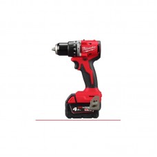 Дрель-шуруповёрт аккумуляторная бесщёточная ударная MILWAUKEE M18 BLPDRC-402C (60Нм) (ЗУ+2Х4Ач+кейс)