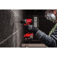 Дриль-шуруповерт акумуляторна безщіткова ударна MILWAUKEE M18 BLPDRC-402C (60Нм) (ЗУ+2Х4Ач+кейс)