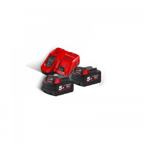 Энергокомплект MILWAUKEE M18 NRG-502 (ЗУ M12-18C+2акк.Х5Ач В5)