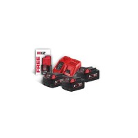 Энергокомплект MILWAUKEE M18 NRG-503 (ЗУ M12-18FC+3акк.Х5А В5) + подарок аккумулятор M12 B2