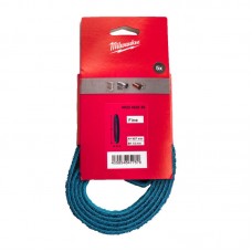 Ремень флисовый полировочный MILWAUKEE, 13х475мм, зерно 180-220 (5шт) для M12 FBFL13