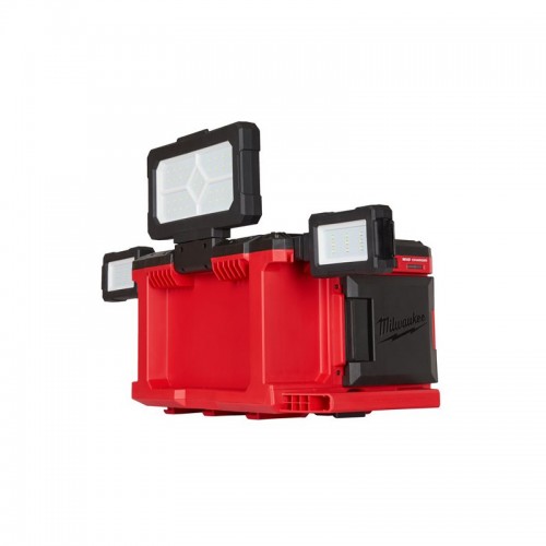 Зарядное устройство/фонарь MILWAUKEE PACKOUT M18 POALC-0