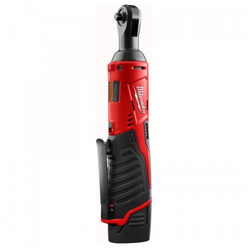 Трещётка аккумуляторная бесщёточная MILWAUKEE 3/8\" (47 Нм) M12 IR-201B (ЗУ+1акк.Х2Ач+сумка)