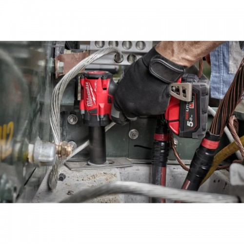 Гайковерт аккумуляторный бесщеточный MILWAUKEE 1/2'' (339Нм) M18 FIW2F12-502X, с кольцом (ЗУ+2Х5Ач)