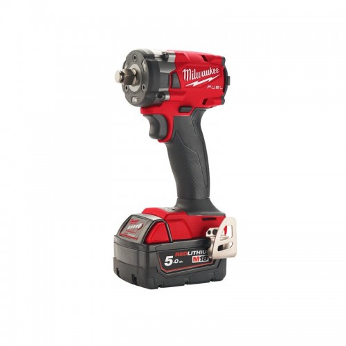 Гайковерт аккумуляторный бесщеточный MILWAUKEE 1/2'' (339Нм) M18 FIW2F12-502X, с кольцом (ЗУ+2Х5Ач)
