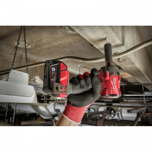 Гайковерт аккумуляторный бесщеточный MILWAUKEE 1/2'' (339Нм) M18 FIW2F12-502X, с кольцом (ЗУ+2Х5Ач)