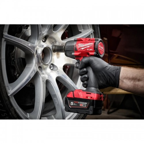 Гайковерт аккумуляторный бесщеточный MILWAUKEE 1/2\" (881Нм) M18 FMTIW2P12-0X, с пином (каркас)